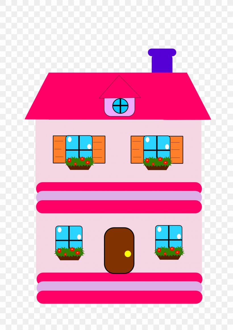 Dollhouse Clip Art, PNG, 1331x1882px, House, Area, Art, Building, Cartoon Download Free