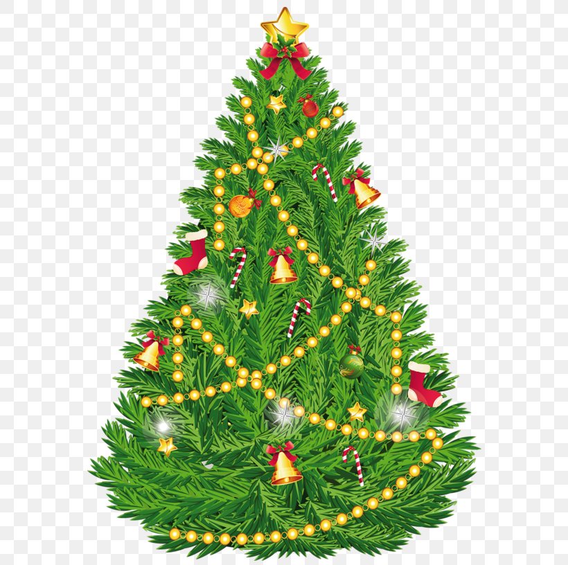Christmas Tree Gift Clip Art, PNG, 582x816px, Christmas Tree, Christmas, Christmas Decoration, Christmas Lights, Christmas Ornament Download Free