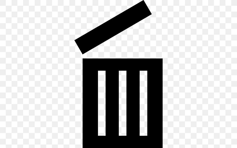 Rubbish Bins & Waste Paper Baskets Recycling Bin Logo, PNG, 512x512px, Rubbish Bins Waste Paper Baskets, Black, Black And White, Brand, Dumpster Download Free