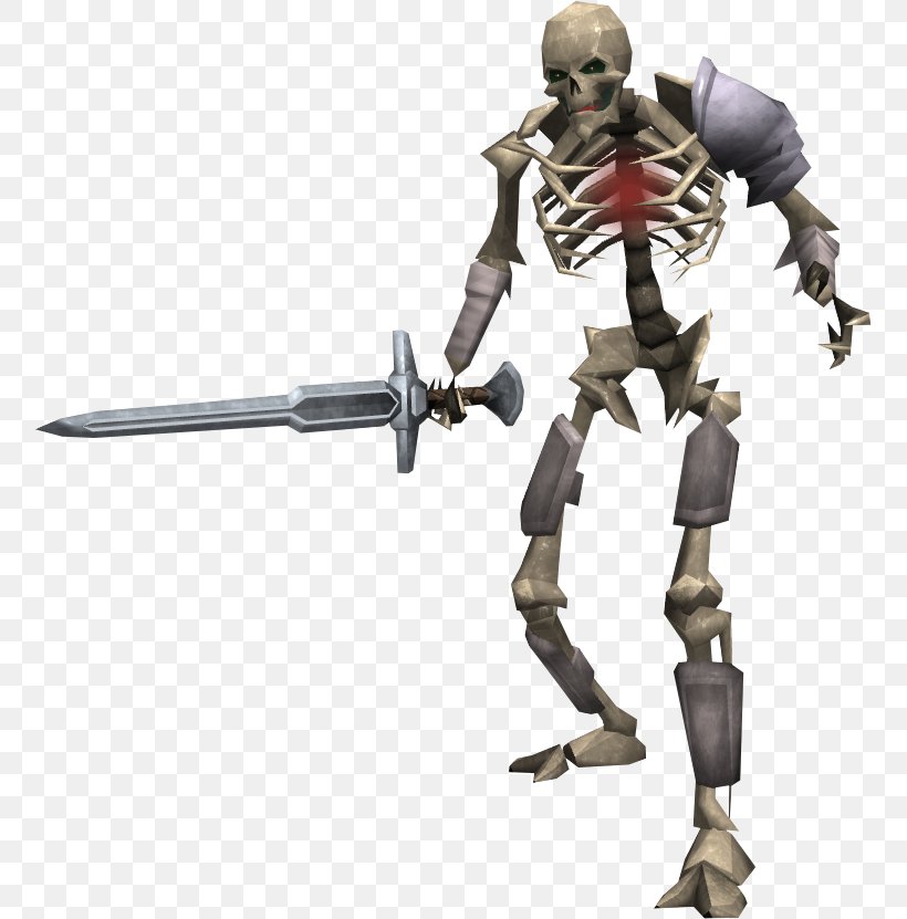 RuneScape Skeleton Game Combat Mordhau, PNG, 757x831px, Runescape, Action Figure, Armour, Black Knight, Cold Weapon Download Free