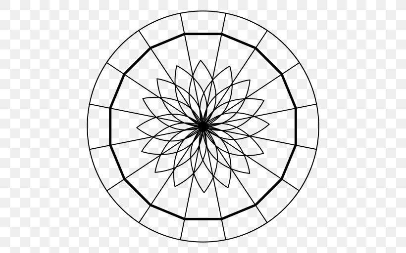 Sacred Geometry Circle Point, PNG, 512x512px, Sacred Geometry, Area, Art, Black And White, Disk Download Free