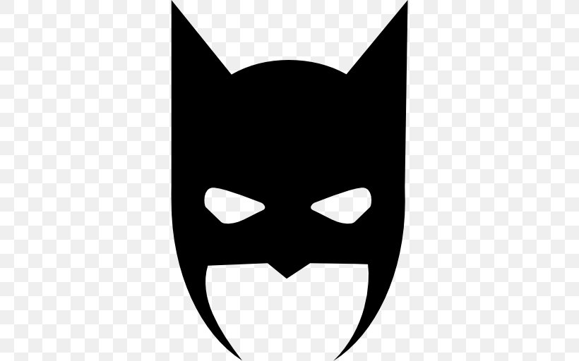 Batman Mask Robin Superhero, PNG, 512x512px, Batman, Black, Black And White, Black Cat, Carnivoran Download Free
