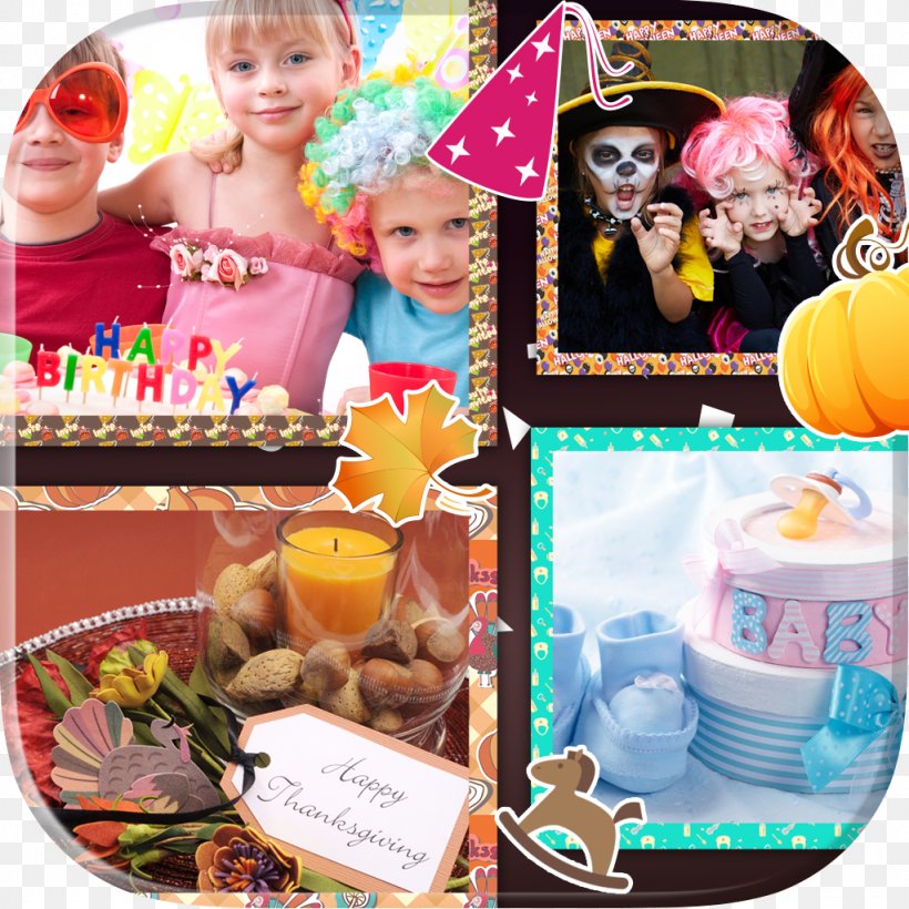 Birthday Children's Party Halloween Cake Decorating, PNG, 1024x1024px, Birthday, Advertising, Cake Decorating, Children S Party, Collage Download Free