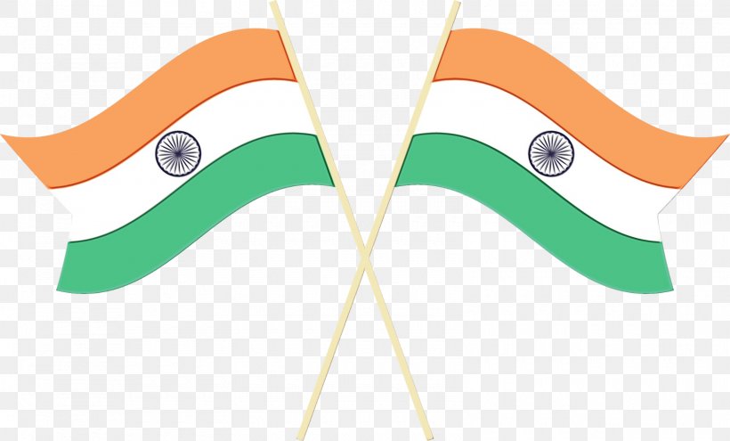 Illustration Holding Flag India Hands Stock Vector by ©avpk 493221418