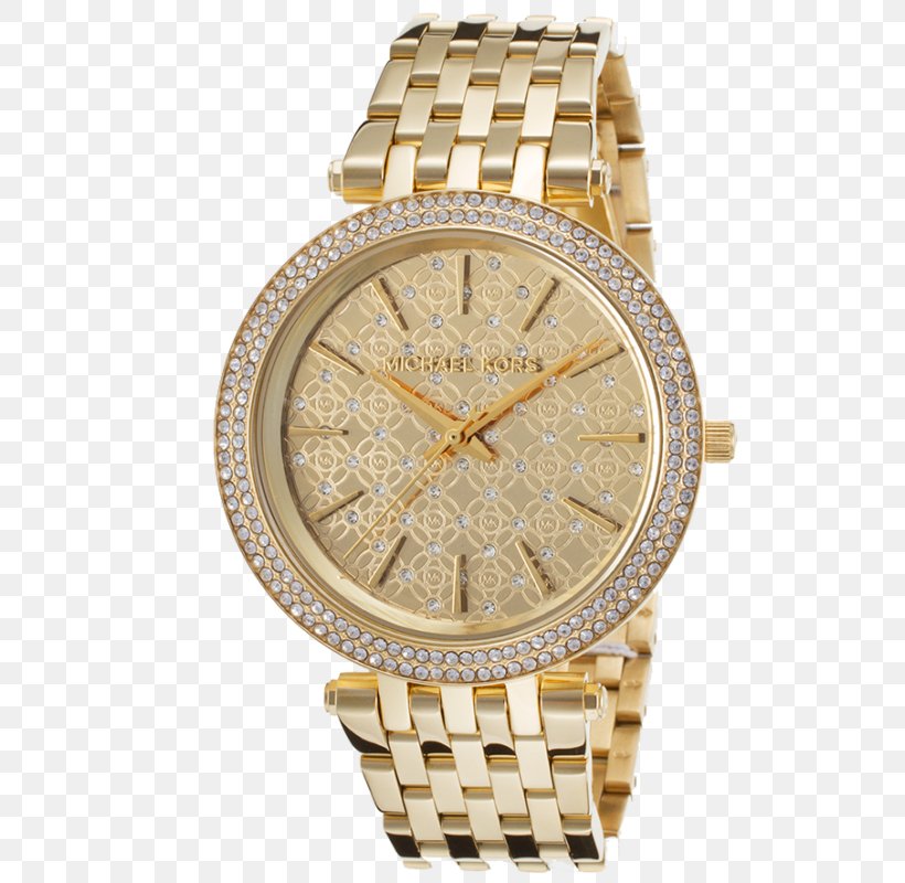 Michael Kors Women's Darci Watch Jewellery Fashion Chronograph, PNG, 800x800px, Watch, Beige, Bracelet, Chronograph, Designer Download Free