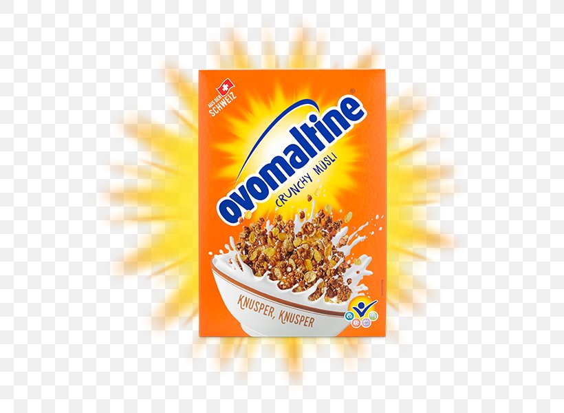 Muesli Corn Flakes Ovaltine Breakfast Cereal Milk, PNG, 600x600px, Muesli, Brand, Breakfast, Breakfast Cereal, Cereal Download Free