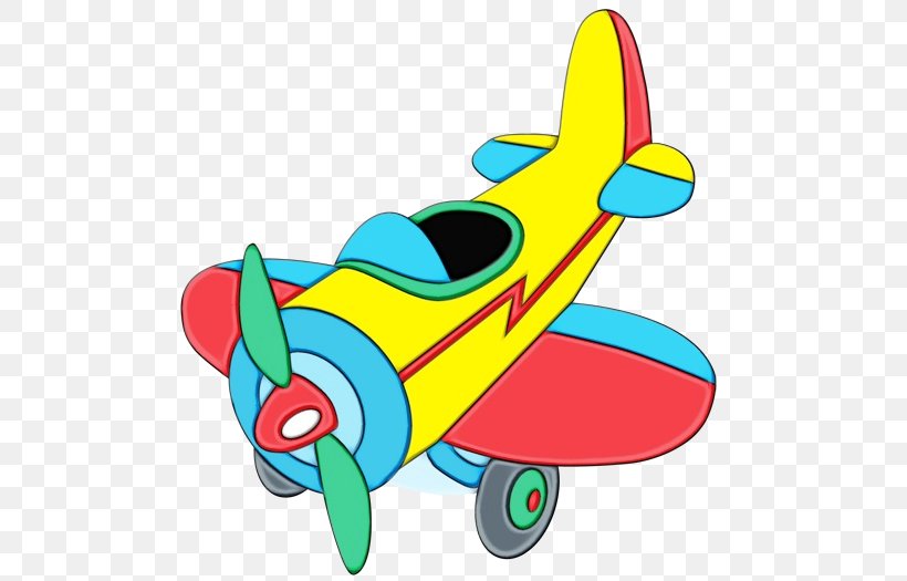 Airplane Cartoon, PNG, 503x525px, Watercolor, Aircraft, Airplane, Biplane, Cartoon Download Free