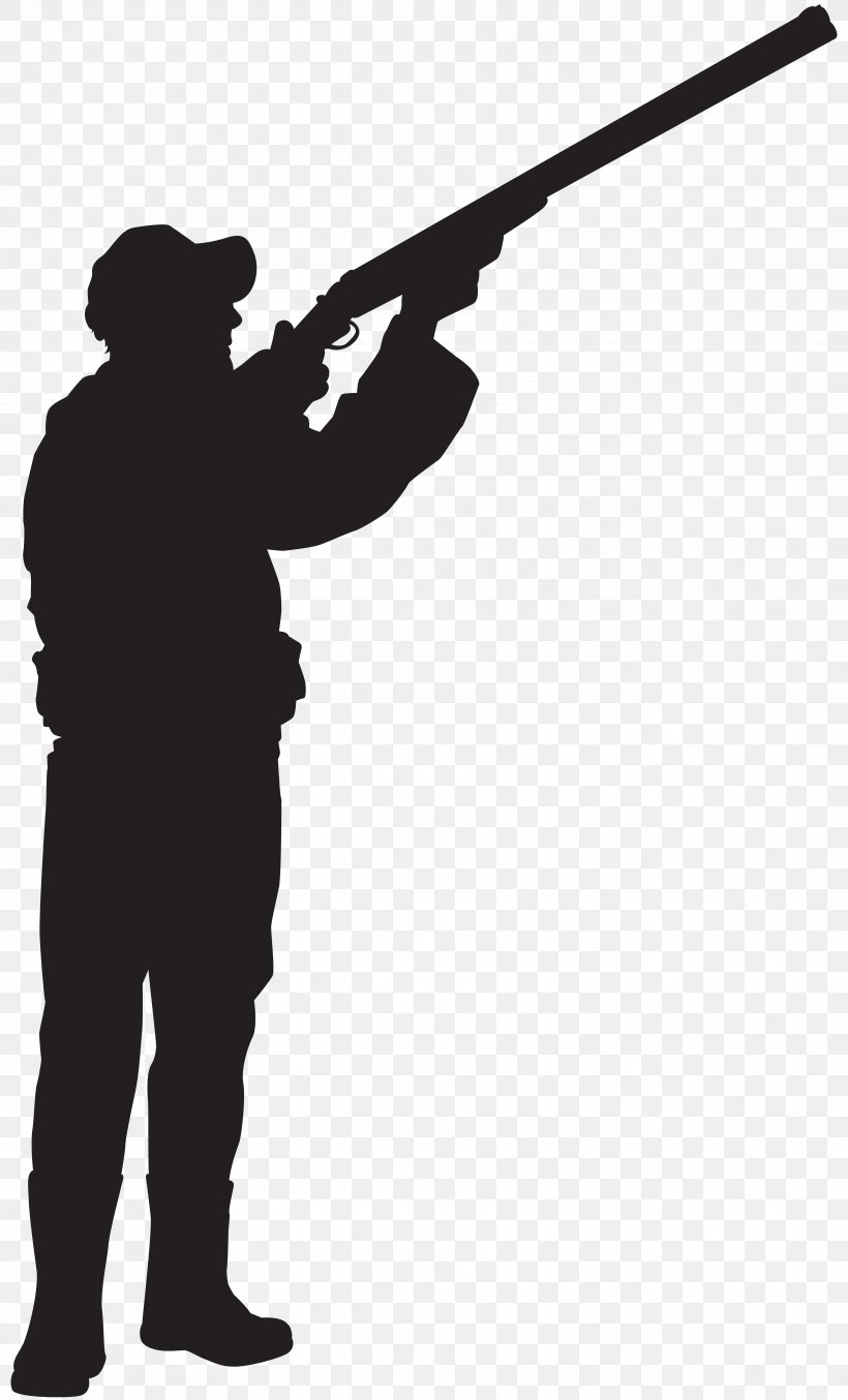 Hunting Silhouette Clip Art, PNG, 4842x8000px, Hunting, Black And White, Decal, Deer Hunting, Gun Dog Download Free