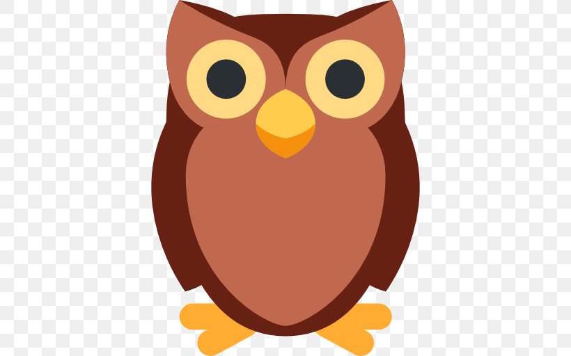 Owl Emoji Bird Emoticon Clip Art, PNG, 512x512px, Owl, Beak, Bird, Bird Of Prey, Emoji Download Free