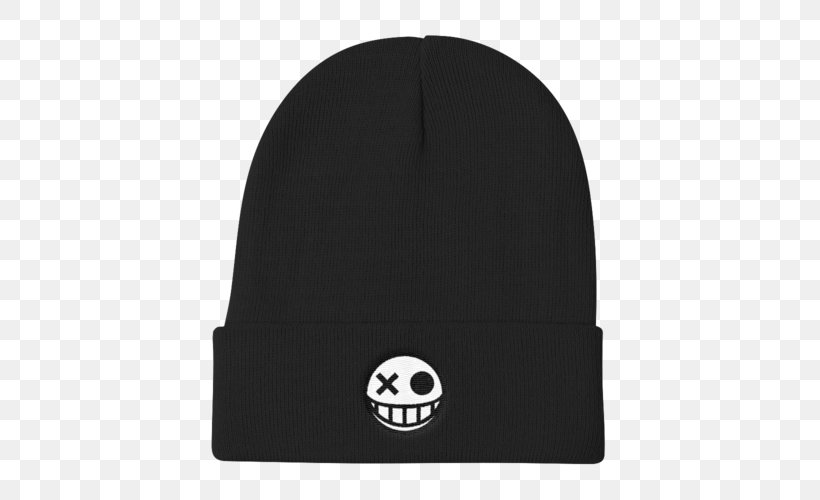 T-shirt Beanie Clothing Knit Cap, PNG, 500x500px, Tshirt, Beanie, Black, Brand, Cap Download Free