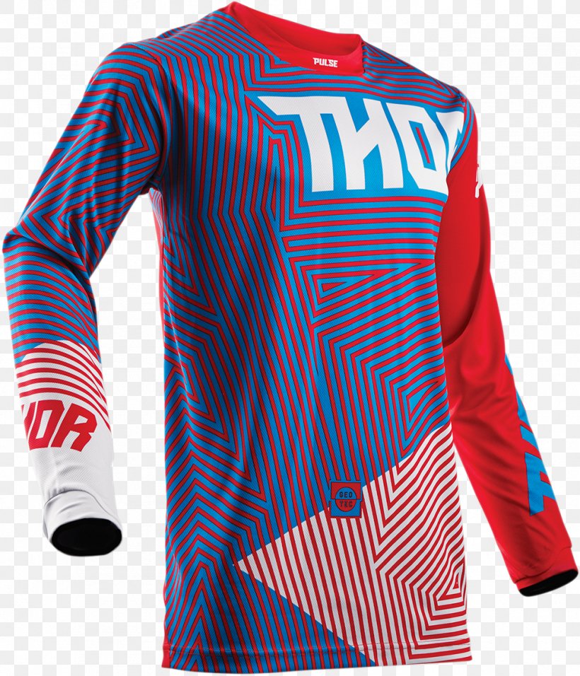 Thor Motocross Jersey Motorcycle Sweater, PNG, 1003x1170px, 2018, Thor, Active Shirt, Blue, Bluza Download Free