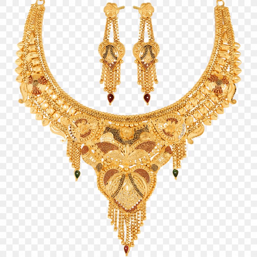 Necklace Earring Lakshmi Charms & Pendants Jewellery, PNG, 1000x1000px, Necklace, Brass, Charms Pendants, Diamond, Earring Download Free