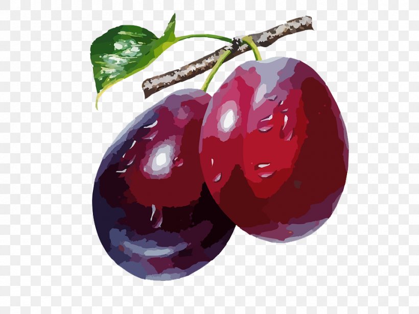 Plum Clip Art, PNG, 960x720px, Plum, Apple, Cherry, Food, Fruit Download Free