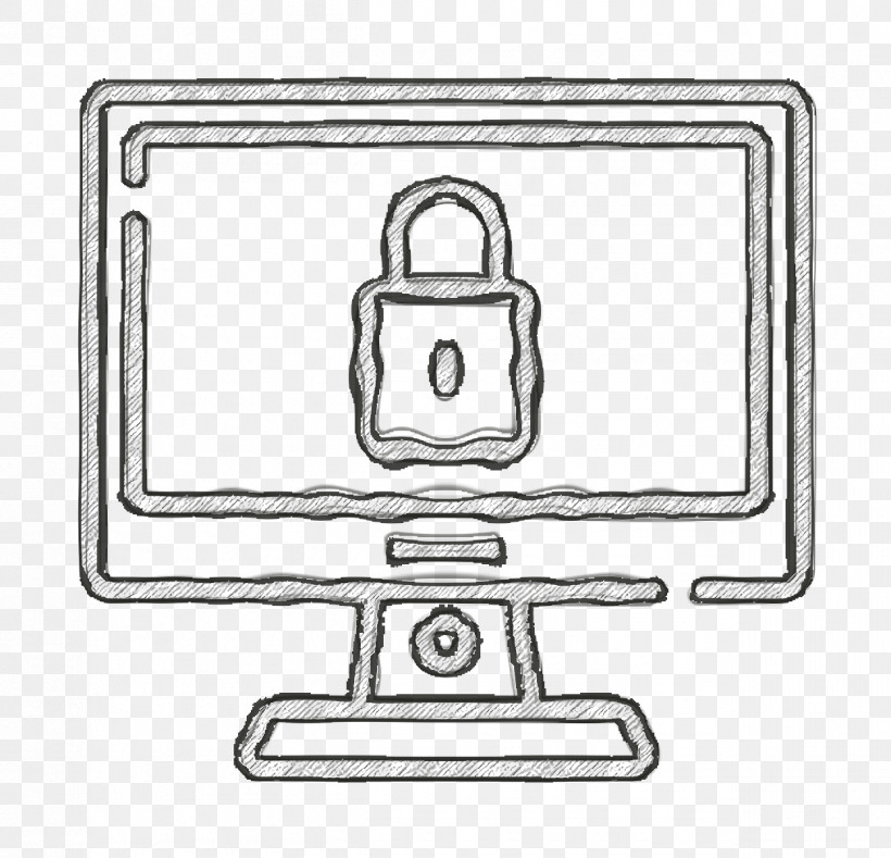 Privacy Icon Lock Icon Media Technology Icon, PNG, 1250x1204px, Privacy Icon, Bathroom, Black And White, Furniture, Geometry Download Free