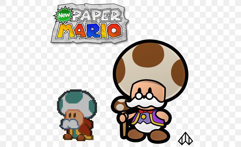 Super Mario 64 DS Toad Paper Mario Mario & Luigi: Superstar Saga, PNG, 500x500px, Super Mario 64 Ds, Area, Artwork, Human Behavior, Luigi Download Free