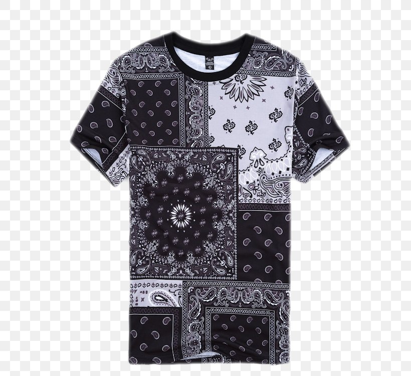 T-shirt Hoodie Sleeve Kerchief, PNG, 750x750px, Tshirt, Bandana, Black, Brand, Casual Download Free