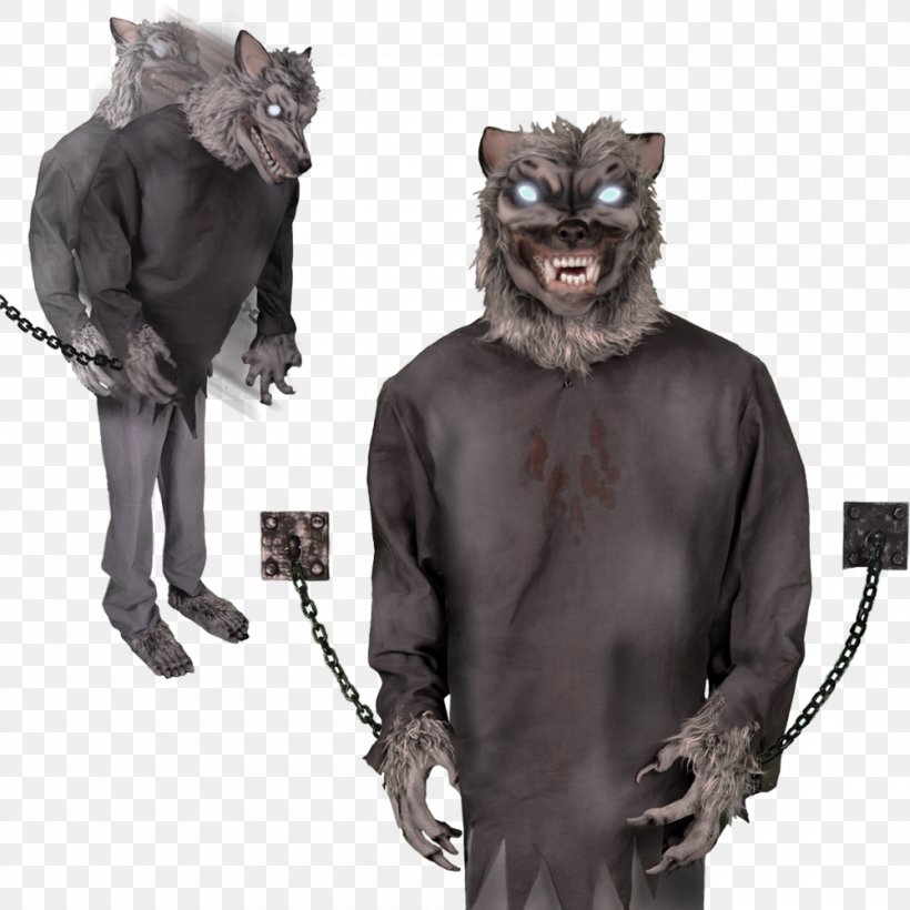 Werewolf Toy Evil Clown Ghost Gray Wolf, PNG, 1000x1000px, Werewolf, Animation, Character, Clown, Convulsions Download Free