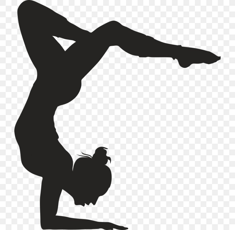 Artistic Gymnastics Wall Decal Sticker, PNG, 800x800px, Gymnastics, Arm, Artistic Gymnastics, Balance, Black Download Free