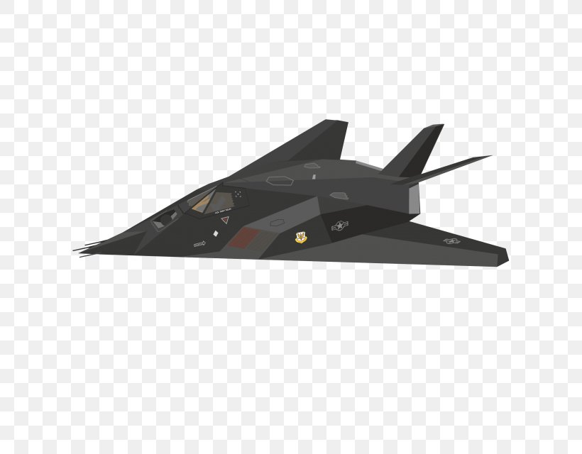Lockheed F-117 Nighthawk Fighter Aircraft Air Force Stealth Aircraft, PNG, 640x640px, Lockheed F117 Nighthawk, Air Force, Aircraft, Airplane, Attack Aircraft Download Free