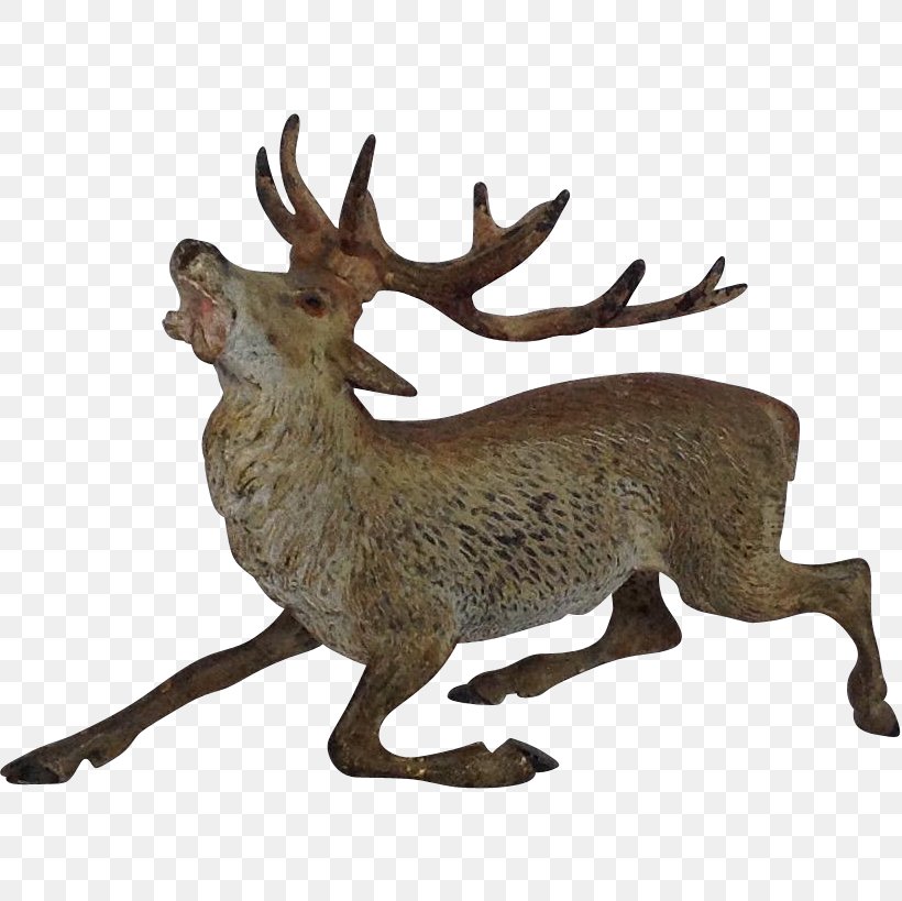Reindeer White-tailed Deer Elk Antler, PNG, 819x819px, Reindeer, Animal, Animal Figure, Antler, Deer Download Free