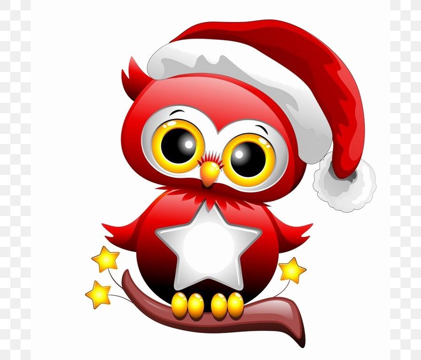 Baby Owls Santa Claus Puppy Clip Art, PNG, 700x700px, Owl, Baby Owls, Beak, Bird, Bird Of Prey Download Free