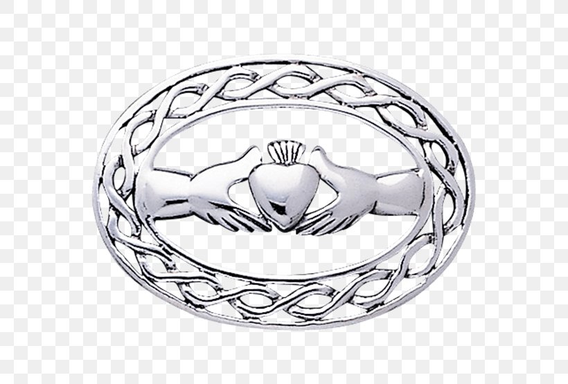 Claddagh Ring Brooch Toe Ring, PNG, 555x555px, Claddagh, Amethyst, Black And White, Body Jewellery, Body Jewelry Download Free