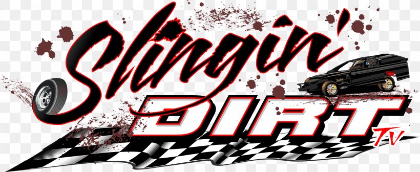 Logo Television Dirt Track Racing Sponsor, PNG, 2406x988px, Logo, Advertising, Brand, Decal, Dirt Download Free
