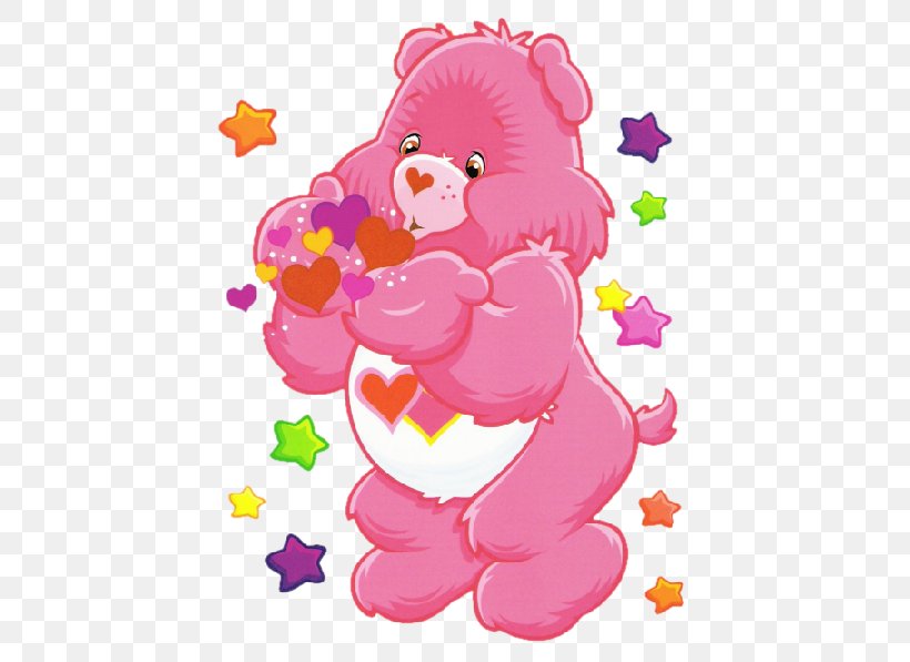 Care Bears Love-A-Lot Bear Cheer Bear, PNG, 500x597px, Watercolor, Cartoon, Flower, Frame, Heart Download Free