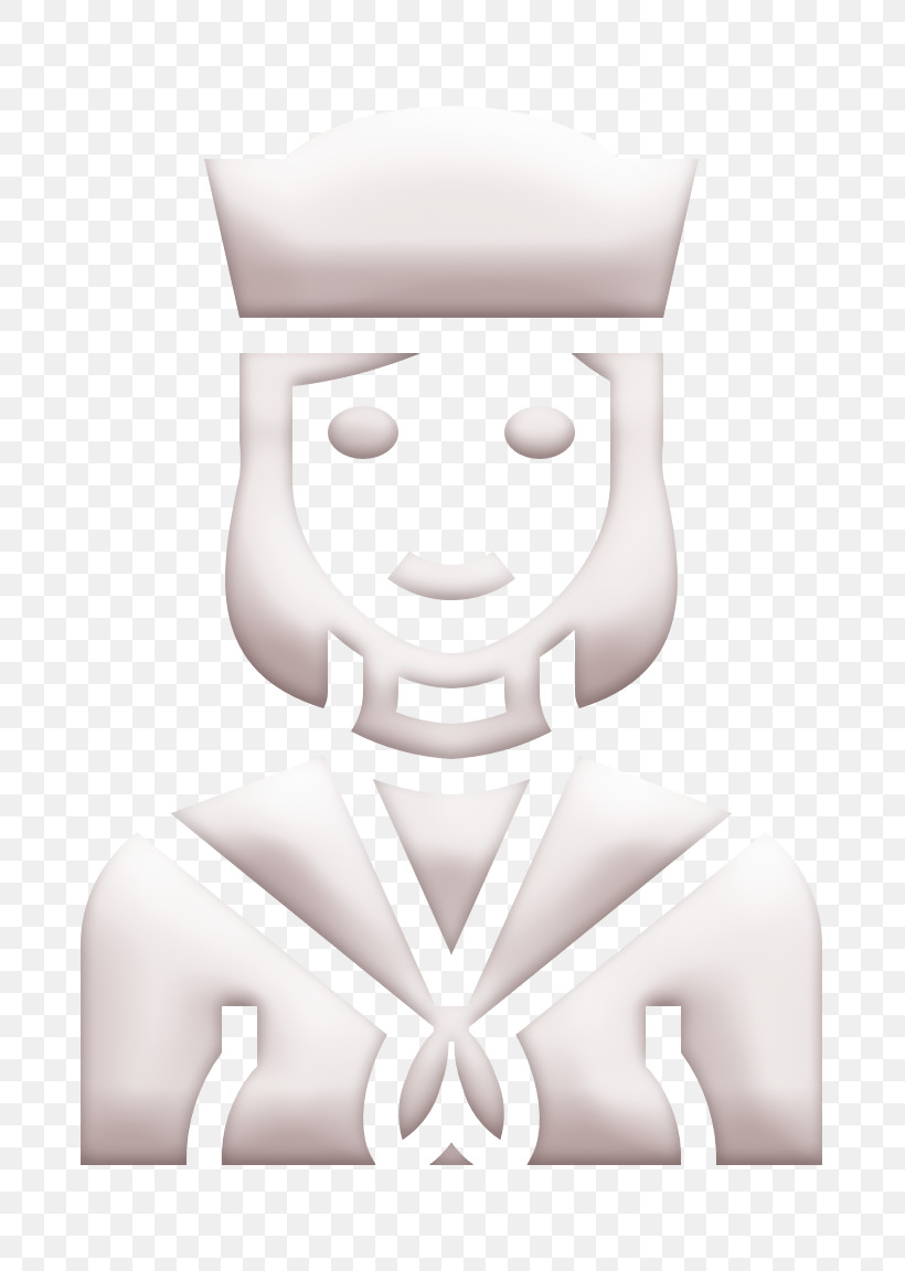 Professions And Jobs Icon Occupation Woman Icon Sailor Icon, PNG, 806x1152px, Professions And Jobs Icon, Animation, Blackandwhite, Logo, Occupation Woman Icon Download Free