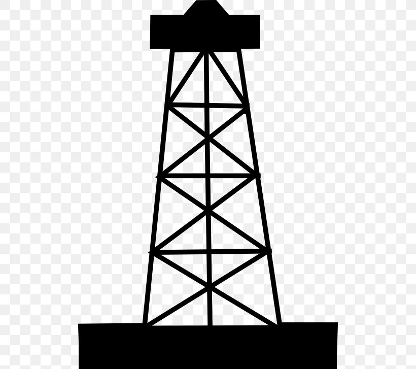 Oil Well Oil Platform Drilling Rig Petroleum Clip Art, PNG, 512x727px, Oil Well, Barrel, Black And White, Derrick, Drilling Rig Download Free