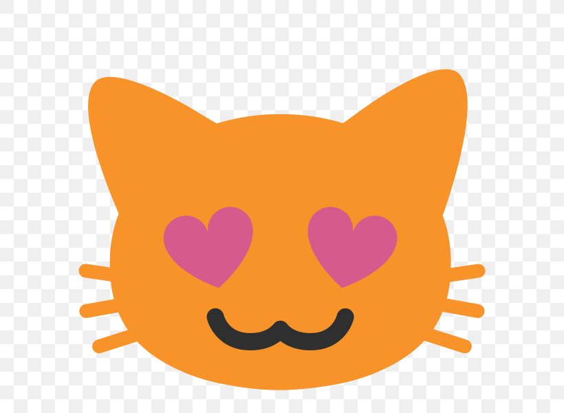 Cat Kitten Felidae Emoji Smile, PNG, 600x600px, Cat, Carnivoran, Cat Like Mammal, Emoji, Emoticon Download Free