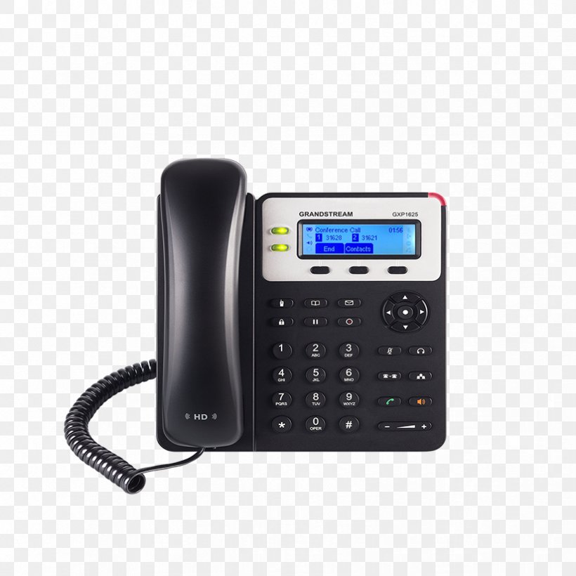 Grandstream GXP1625 Grandstream Networks VoIP Phone Telephone Session Initiation Protocol, PNG, 824x824px, Grandstream Gxp1625, Asterisk, Business, Business Telephone System, Caller Id Download Free