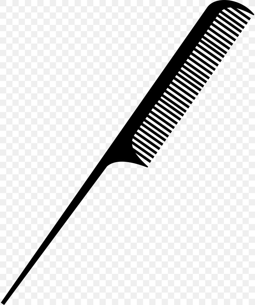 Comb Cosmetologist Beauty Parlour Hairstyle, PNG, 816x980px, Comb, Barber, Beauty Parlour, Black And White, Brush Download Free
