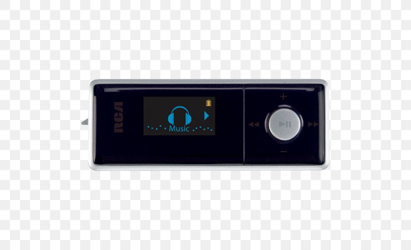 RCA Pearl 1 GB MP3 Player With FM Radio And Direct USB (Black) FM Broadcasting Stereophonic Sound, PNG, 500x500px, Fm Broadcasting, Amplifier, Electronic Device, Electronics, Gigabyte Download Free