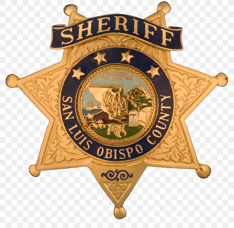 San Luis Obispo County Ventura County, California Stanislaus County, California Sheriff Santa Barbara County, California, PNG, 2139x2085px, San Luis Obispo County, Badge, California, County, Emblem Download Free