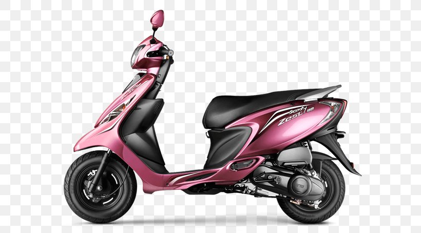 Scooter TVS Scooty Car TVS Motor Company Motorcycle, PNG, 613x454px, Scooter, Aircooled Engine, Automotive Design, Car, Chassis Download Free