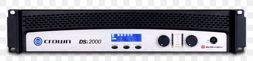 Audio Power Amplifier Crown DSI 2000 Amplifier Crown Audio CDi 1000 Crown Audio CDi 2000 Crown International, PNG, 2370x571px, Audio Power Amplifier, Amplifier, Audio, Audio Equipment, Audio Receiver Download Free