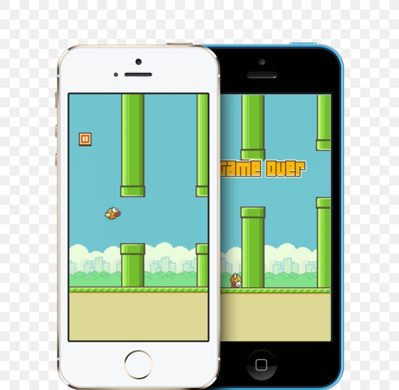 Smartphone Flappy Bird IPhone 5 IPhone 6, PNG, 800x800px, Smartphone, Android, Bird, Blue Flappy Bird, Cellular Network Download Free