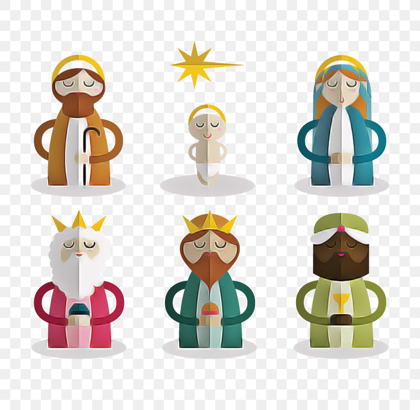 Christmas Day, PNG, 800x800px, Cartoon, Character, Christmas Day, Nativity Of Jesus Download Free