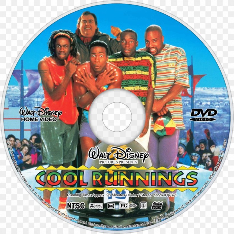 DVD Film Poster Film Director, PNG, 1000x1000px, 1993, Dvd, Blockbuster, Comedy, Cool Runnings Download Free