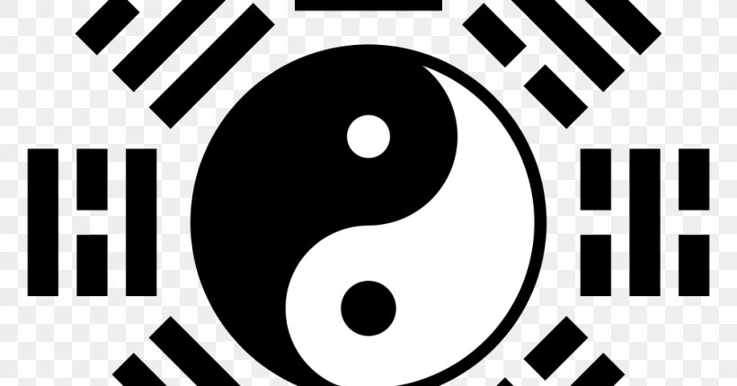 I Ching Tao Te Ching Yin And Yang Taijitu, PNG, 1000x524px, I Ching, Area, Bagua, Black And White, Brand Download Free