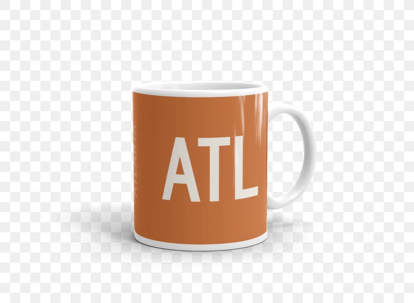 Coffee Cup Hartsfield–Jackson Atlanta International Airport Mug Albuquerque International Sunport, PNG, 600x600px, Coffee Cup, Airport, Albuquerque International Sunport, Atlanta, Bag Tag Download Free