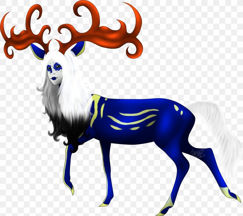 Reindeer Antler Cobalt Blue Clip Art, PNG, 1599x1423px, Reindeer, Animal Figure, Antler, Artwork, Blue Download Free
