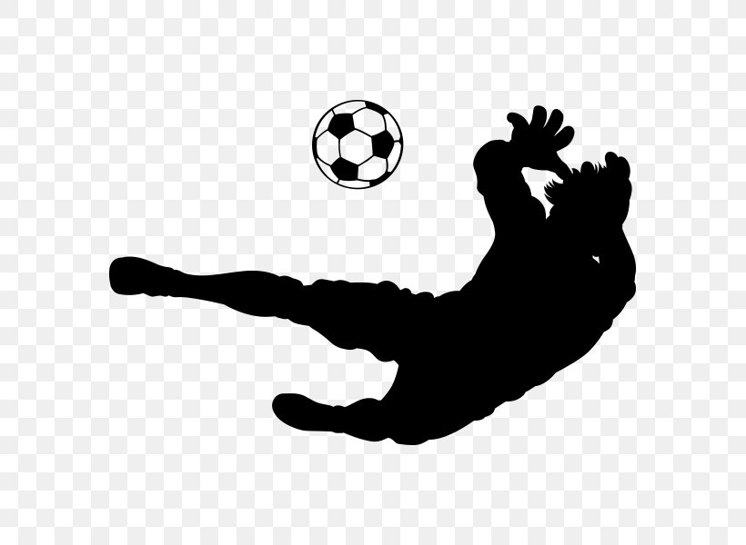 Sticker Goalkeeper Football Player, PNG, 600x600px, Sticker, Black, Black And White, Cardboard, Drawing Download Free