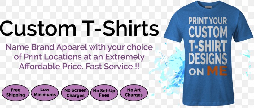 T-shirt Logo Sleeve Outerwear Font, PNG, 1072x457px, Tshirt, Active Shirt, Area, Banner, Blue Download Free