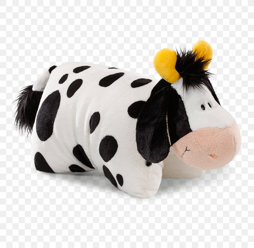 Stuffed Animals & Cuddly Toys Cattle Plush NICI AG Cushion, PNG, 800x800px, Stuffed Animals Cuddly Toys, Animal, Cattle, Cushion, Material Download Free