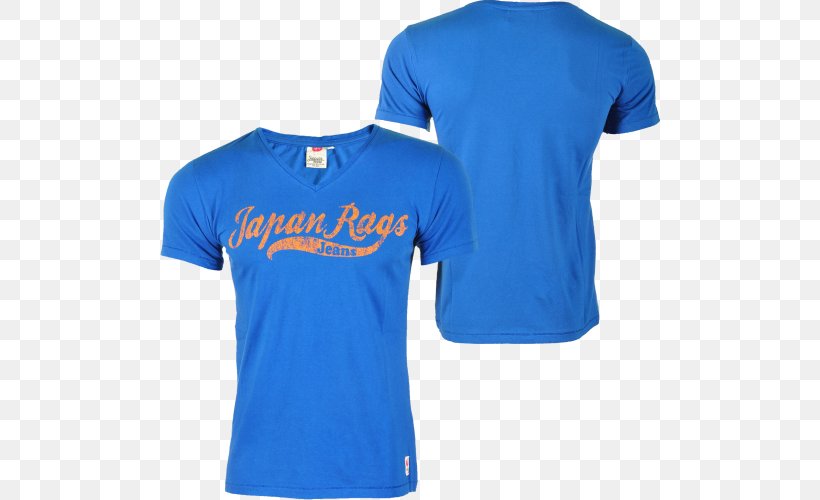 T-shirt Royal Blue Sports Fan Jersey, PNG, 500x500px, Tshirt, Active Shirt, Azure, Blue, Clothing Download Free