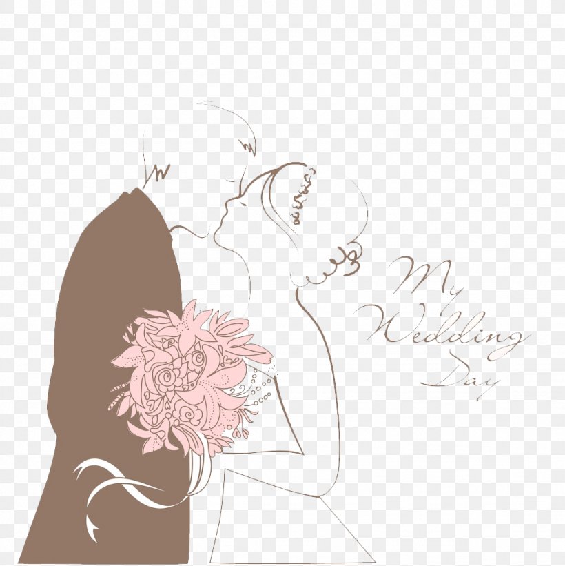 Wedding Invitation Bridegroom, PNG, 1024x1026px, Watercolor, Cartoon, Flower, Frame, Heart Download Free