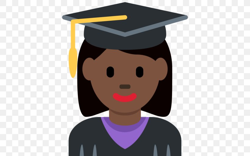 Emoji Graduation Ceremony Graduate University Student Clip Art, PNG, 512x512px, Emoji, Apple Color Emoji, Cartoon, Child, College Download Free