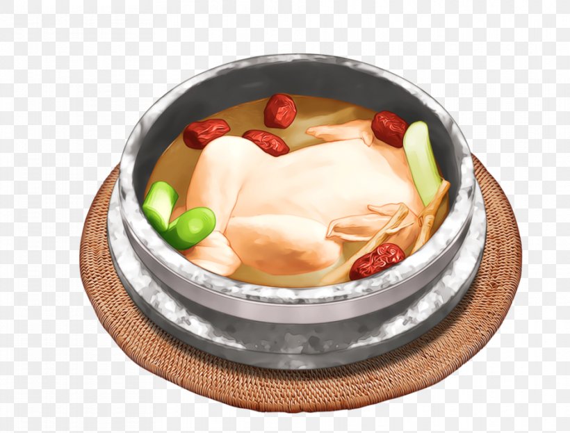 Samgye-tang Korean Cuisine Kkakdugi Dish Kimchi, PNG, 936x712px, Samgyetang, Bowl, Chicken, Dish, Dishware Download Free